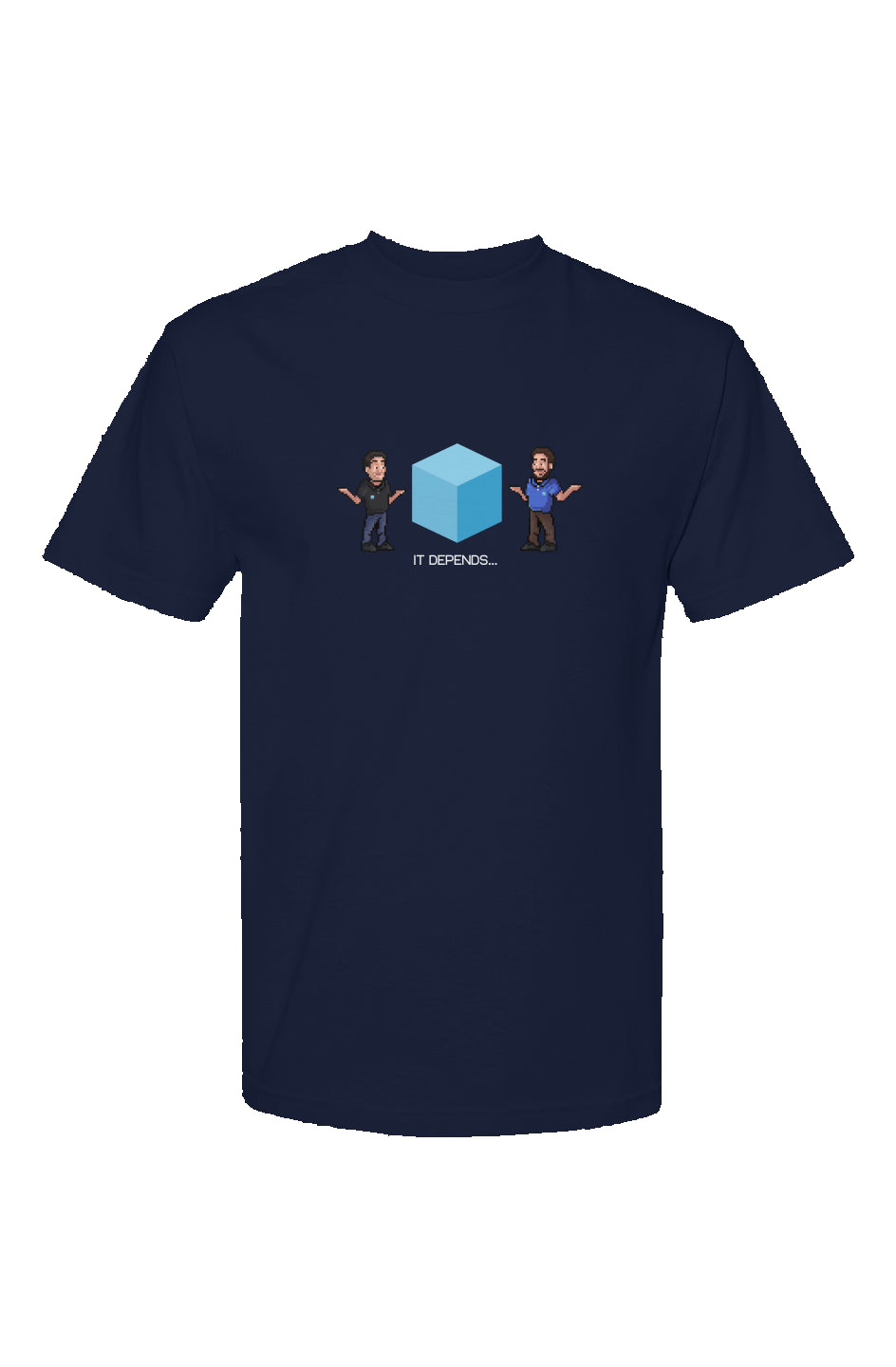 HUB 8-bit It Depends T-shirt